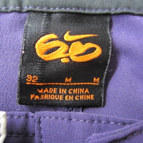 Nike 6.0 Swimming Trunks Men's M Elastic Waistband w/drawstring, Logo, Pockets - Picture 6 of 15